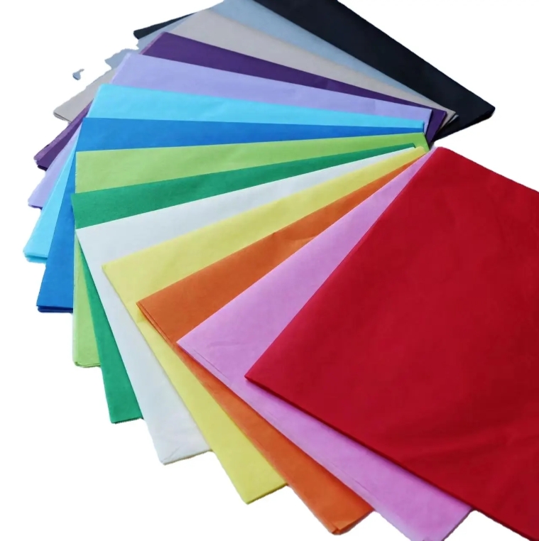 colored tissue paper for packaging